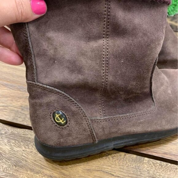 🤎coach leather/wool boots. 2 ways to wear! Size 7. New condition. Brown. - Picture 4 of 10